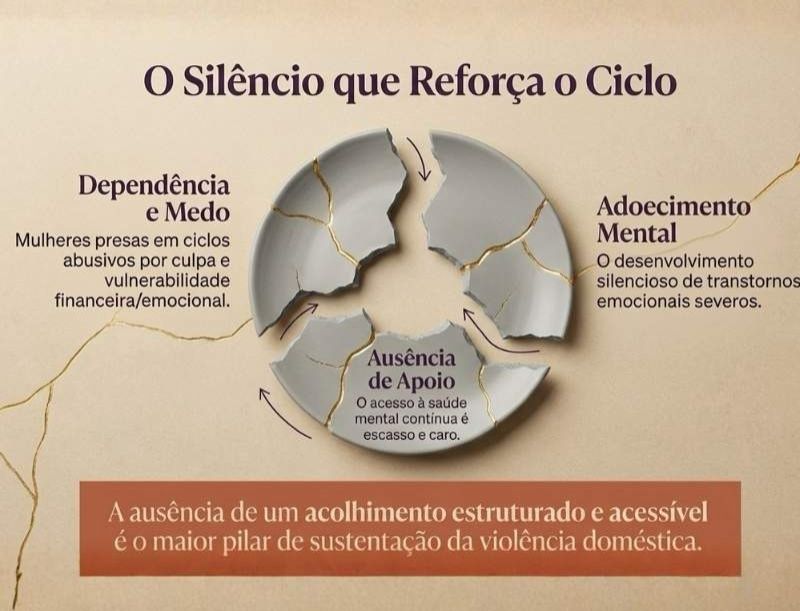 O Silêncio que reforça o ciclo
