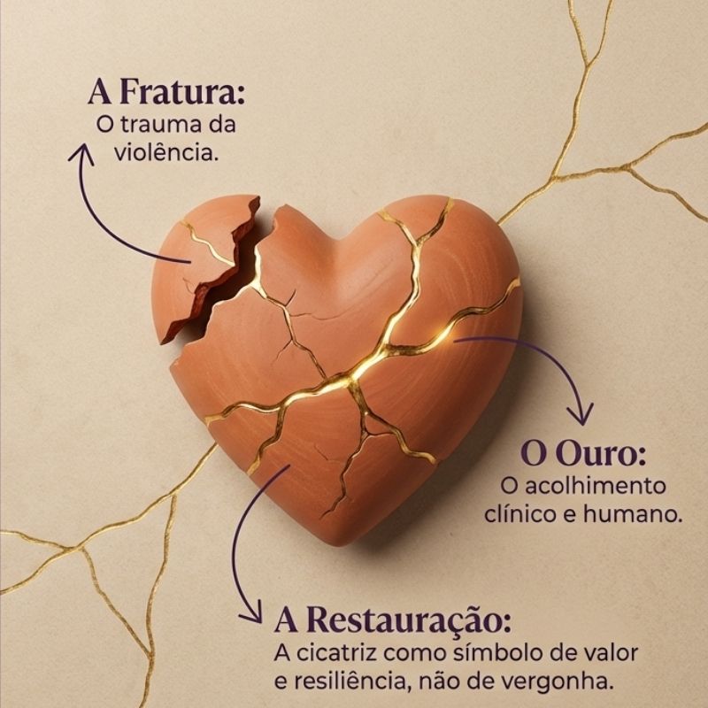 Coração Kintsugi